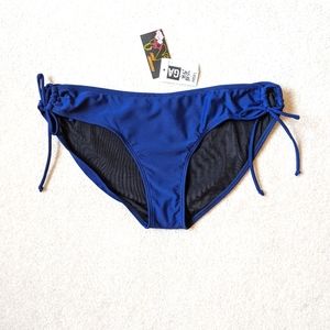 Sunshine Zone blue bikini bottoms NWT Sz XL